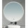 Brilagi - LUNA LED Bathroom Mirror 19W/230V Ø 60 cm IP44 CRI 90 Dimmable + CCT