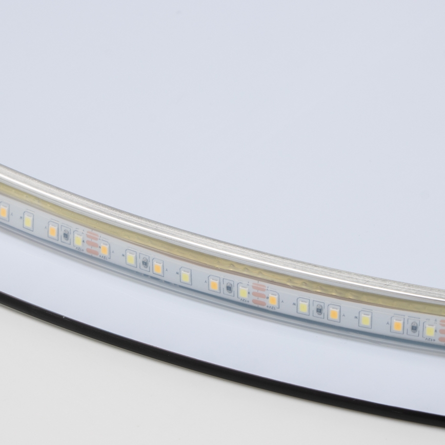 Brilagi - LUNA LED Bathroom Mirror LED/26W/230V dia. 80 cm IP44 CRI 90 dimmable + CCT