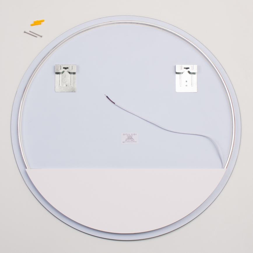 Brilagi - LUNA LED Bathroom Mirror LED/26W/230V dia. 80 cm IP44 CRI 90 dimmable + CCT