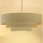 Brilagi - LUNETA cable-hung pendant lamp 3xE27/60W/230V, Ø 80 cm, cream/gold