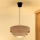 Brilagi - LUNETA cable pendant light 1x E27/60W/230V Ø 40 cm beige/gold