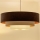 Brilagi - LUNETA cable-suspended pendant lamp, 3xE27/60W/230V, Ø 80 cm, brown/beige/cream