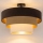 Brilagi - LUNETA Flush-mount Chandelier 1xE27/60W/230V Ø 40 cm brown/beige/cream