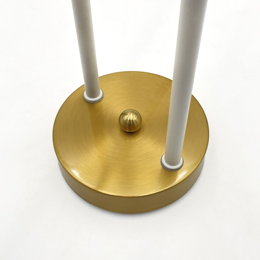 Brilagi - MALIVA Flush-mount ceiling light 4xE14/15W/230V gold/white