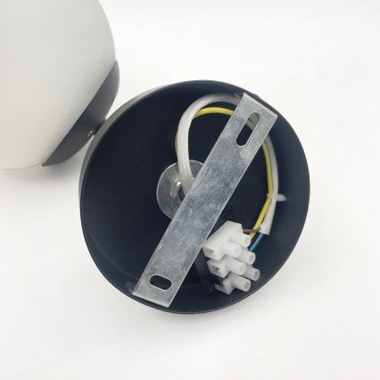 Brilagi - MALIVA Wall Lamp 1xE14/15W/230V Black/White