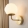 Brilagi - MALIVA Wall lamp 1xE14/15W/230V gold/white