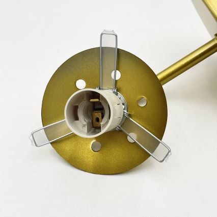 Brilagi - MALIVA Wall lamp 1xE14/15W/230V gold/white