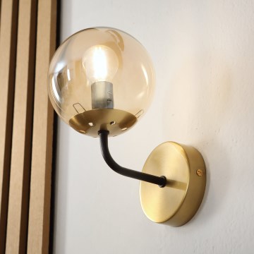 Brilagi - MALIVA Wall Light 1xE14/15W/230V Gold