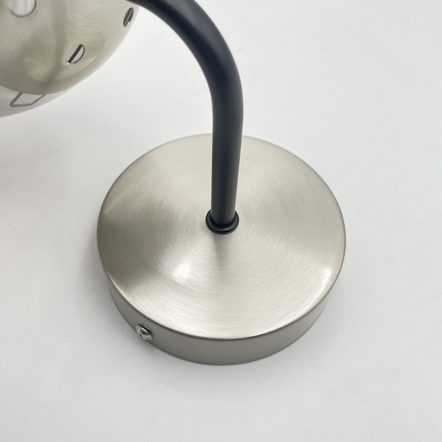 Brilagi - MALIVA Wall light 1xE14/15W/230V matte chrome/smoked