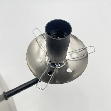 Brilagi - MALIVA Wall light 1xE14/15W/230V matte chrome/smoked