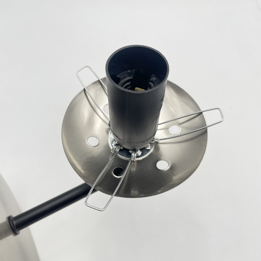 Brilagi - MALIVA Wall light 1xE14/15W/230V matte chrome/smoked