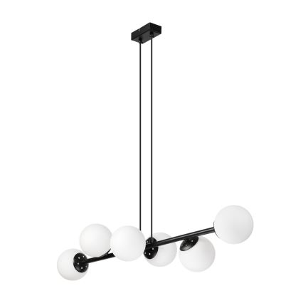 Brilagi - MALONY Cable Pendant Light 6xE14/20W/230V, Black