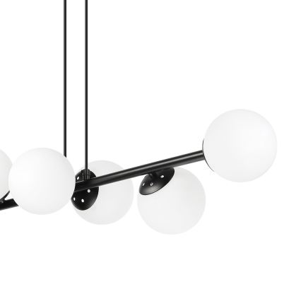 Brilagi - MALONY Cable Pendant Light 6xE14/20W/230V, Black