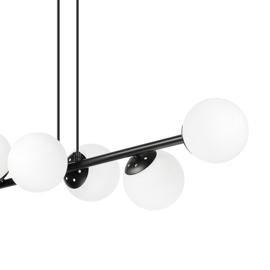 Brilagi - MALONY Cable Pendant Light 6xE14/20W/230V, Black