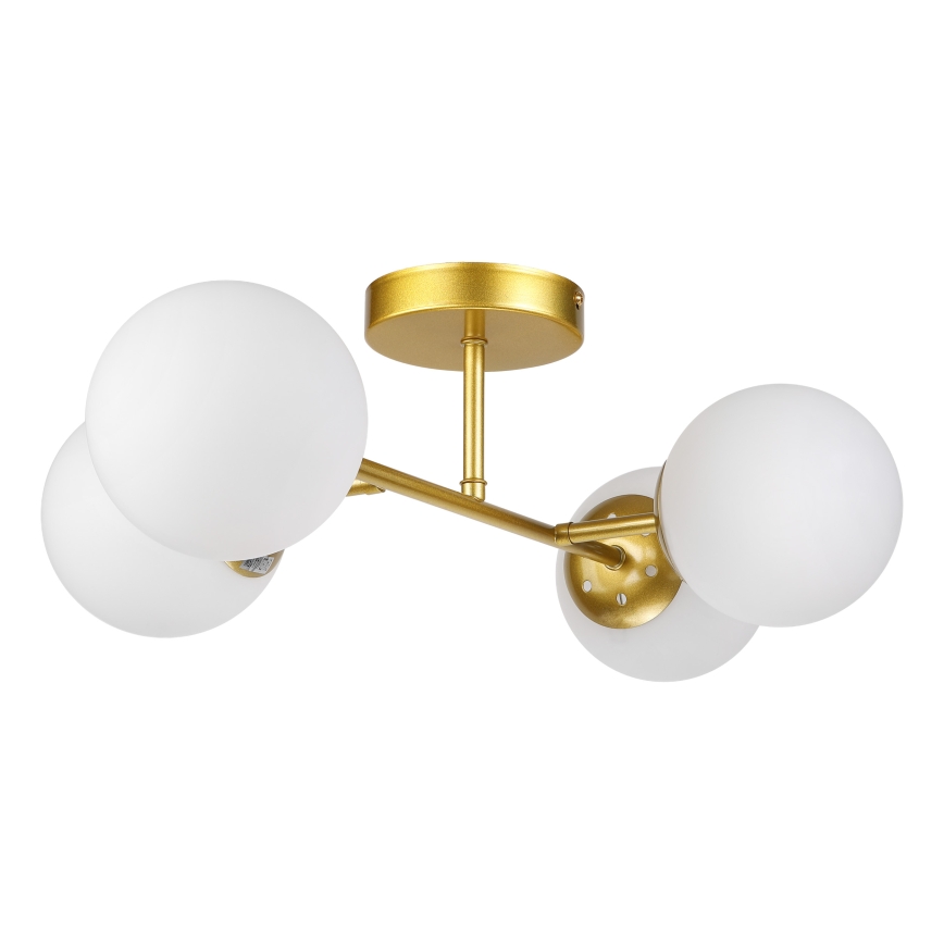 Brilagi - MALONY Flush-Mount Ceiling Light 4xE14/20W/230V, Gold