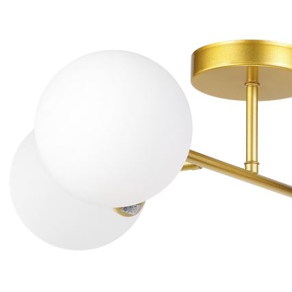 Brilagi - MALONY Flush-Mount Ceiling Light 4xE14/20W/230V, Gold