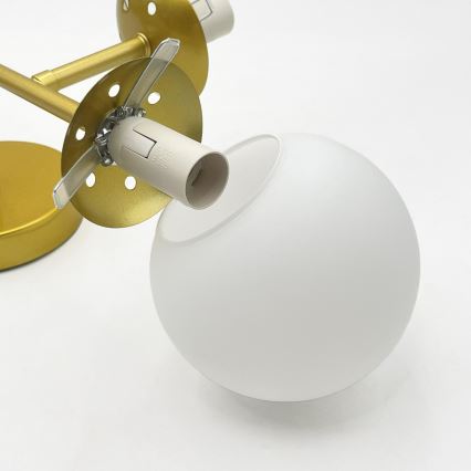 Brilagi - MALONY Flush-Mount Ceiling Light 4xE14/20W/230V, Gold