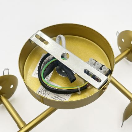 Brilagi - MALONY Flush-Mount Ceiling Light 4xE14/20W/230V, Gold