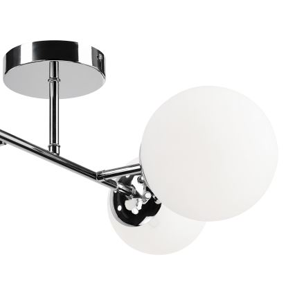 Brilagi - MALONY flush-mount chandelier 4xE14/20W/230V polished chrome