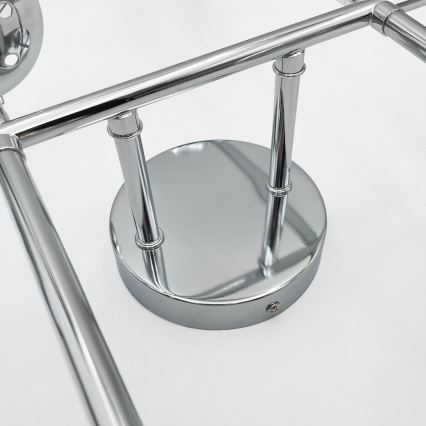 Brilagi - MALONY Flush-Mount Chandelier 6xE14/20W/230V, Polished Chrome