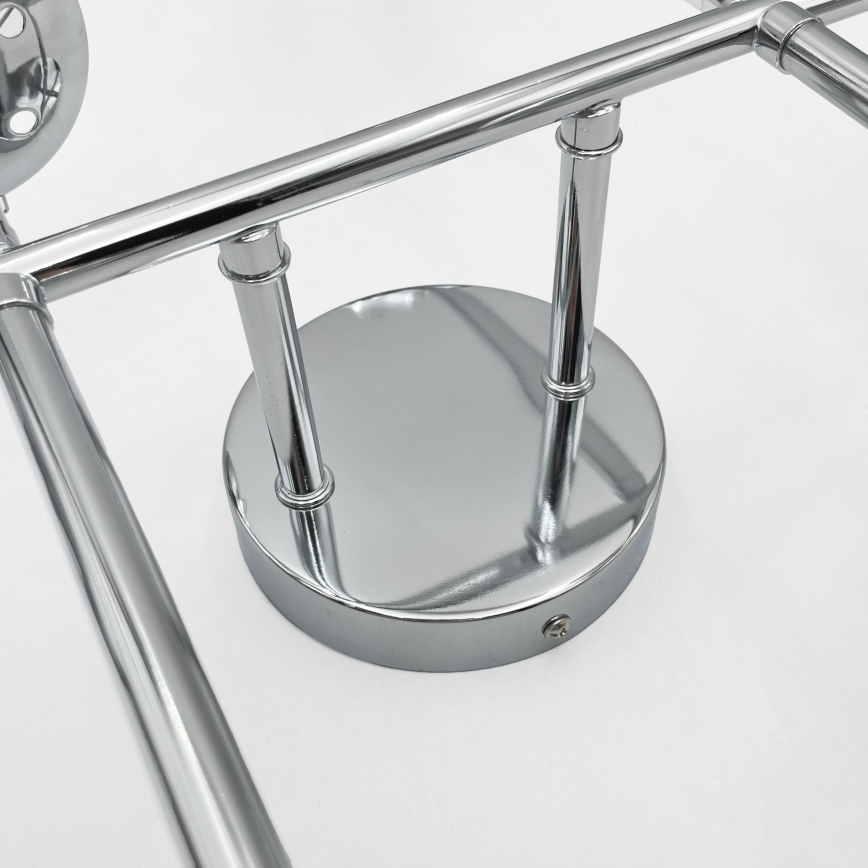 Brilagi - MALONY Flush-Mount Chandelier 6xE14/20W/230V, Polished Chrome