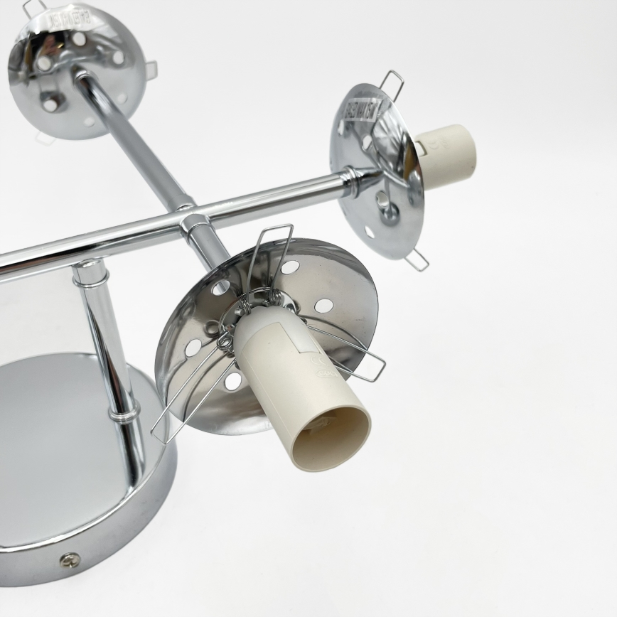 Brilagi - MALONY Flush-Mount Chandelier 6xE14/20W/230V, Polished Chrome