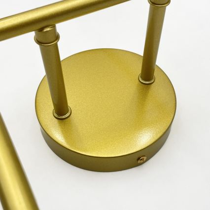 Brilagi - MALONY Flush-mounted chandelier 6xE14/20W/230V gold