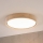 Brilagi - MANAROLA PLAIN LED Ceiling Light 24W/230V, 4000K, Ø 41 cm, Oak