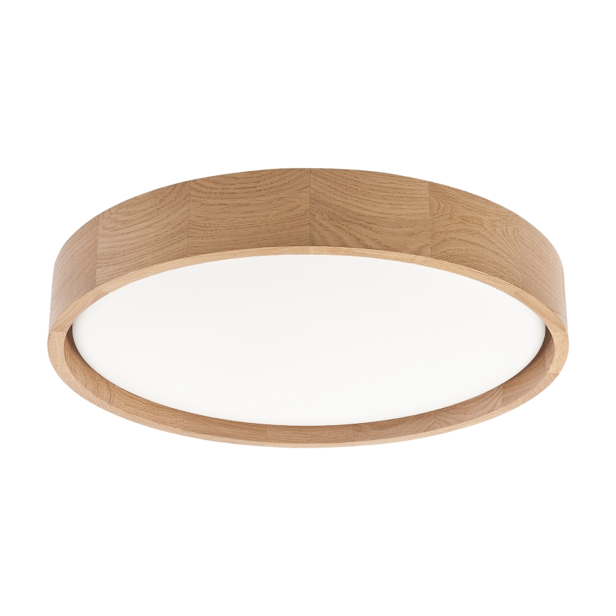 Brilagi - MANAROLA PLAIN LED Ceiling Light 24W/230V, 4000K, Ø 41 cm, Oak