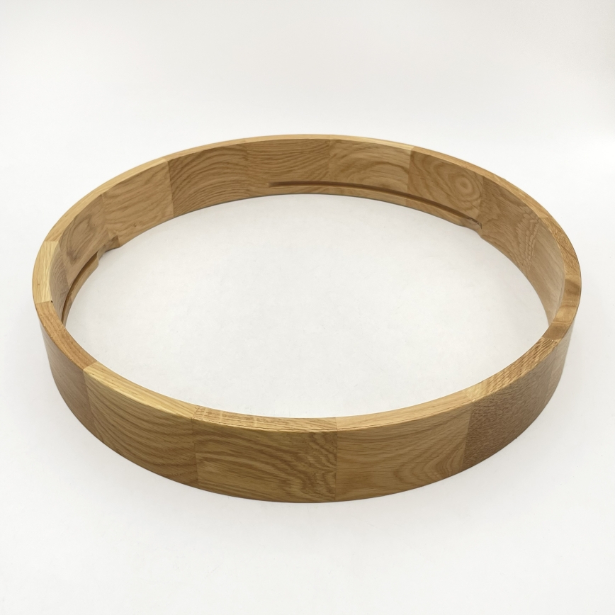 Brilagi - MANAROLA PLAIN LED Ceiling Light 24W/230V, 4000K, Ø 41 cm, Oak