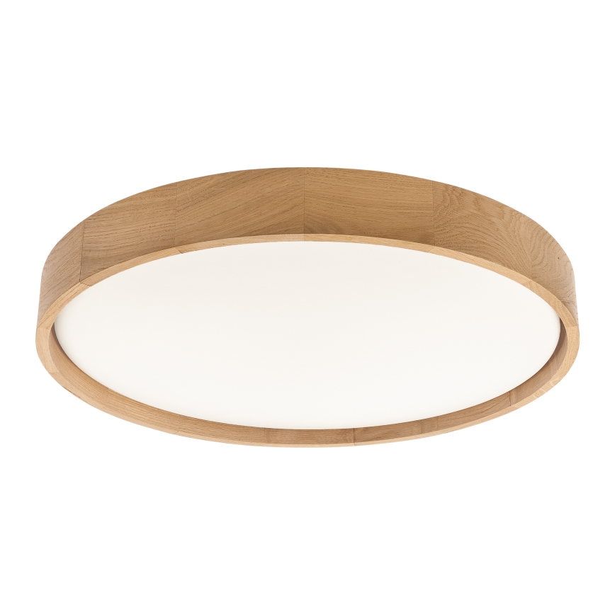 Brilagi - MANAROLA PLAIN LED Ceiling Light 36W 230V 3000K Ø 48 cm Oak