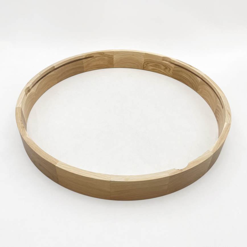 Brilagi - MANAROLA PLAIN LED Ceiling Light 36W 230V 3000K Ø 48 cm Oak