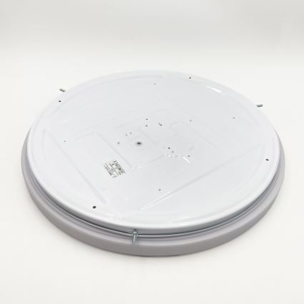 Brilagi - Dimmable LED Ceiling Light MANAROLA SMART LED/36W/230V 3000–6000K Wi-Fi Tuya Beacon Ø 51 cm Oak + Remote Control