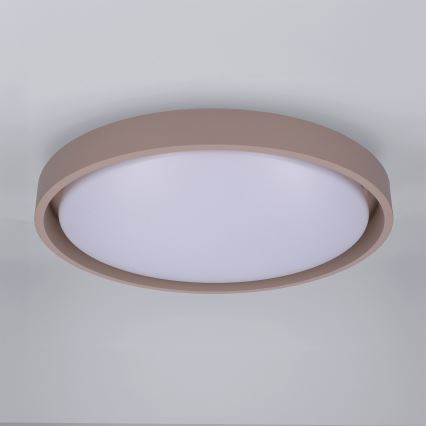 Brilagi - Dimmable LED ceiling light MATTEO LED/48W/230V 3000-6500K Ø 41 cm taupe  + remote control