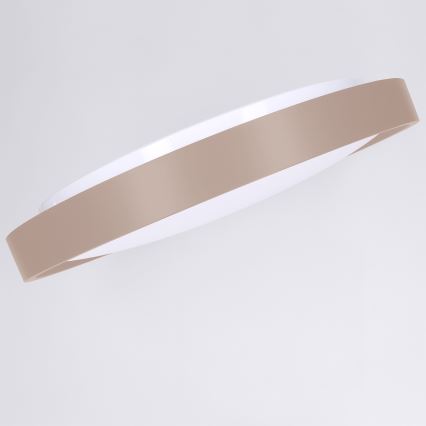 Brilagi - Dimmable LED ceiling light MATTEO LED/48W/230V 3000-6500K Ø 41 cm taupe  + remote control