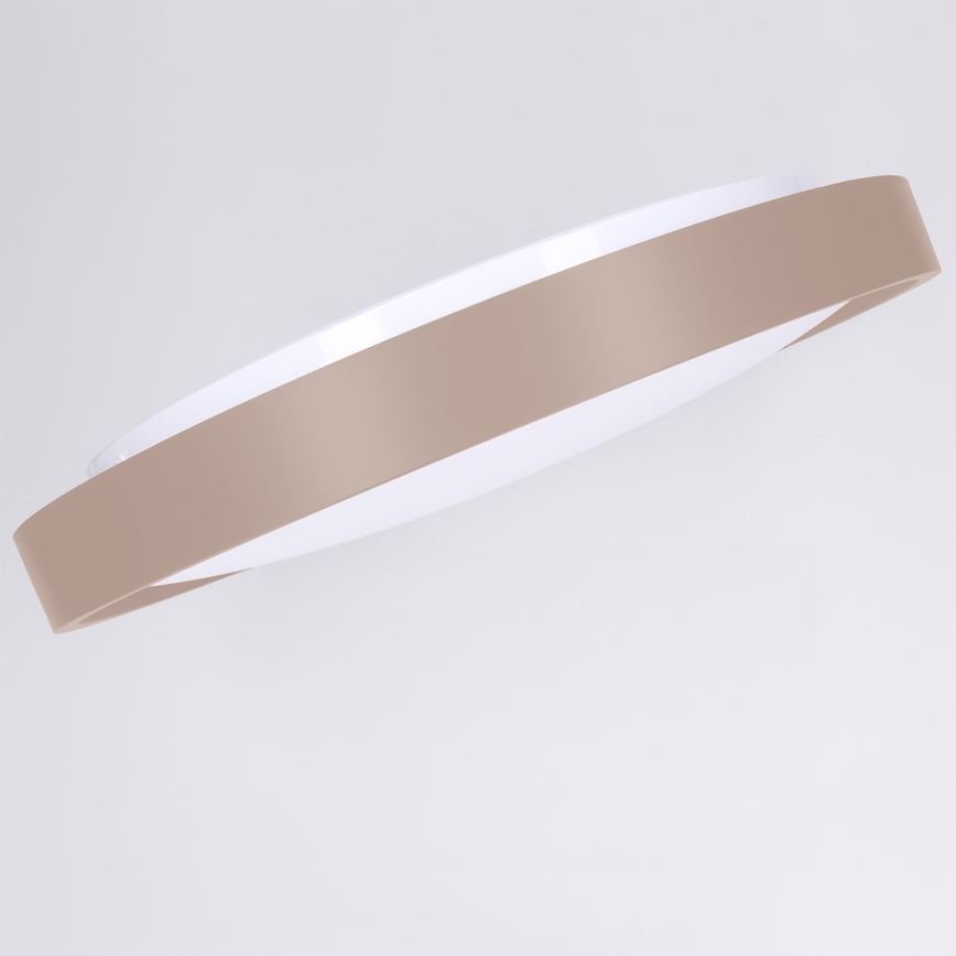 Brilagi - Dimmable LED ceiling light MATTEO LED/48W/230V 3000-6500K Ø 41 cm taupe  + remote control