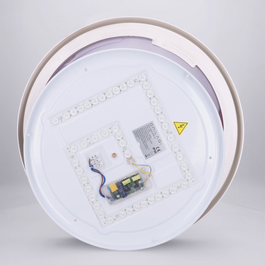 Brilagi - Dimmable LED ceiling light MATTEO LED/48W/230V 3000-6500K Ø 41 cm taupe  + remote control