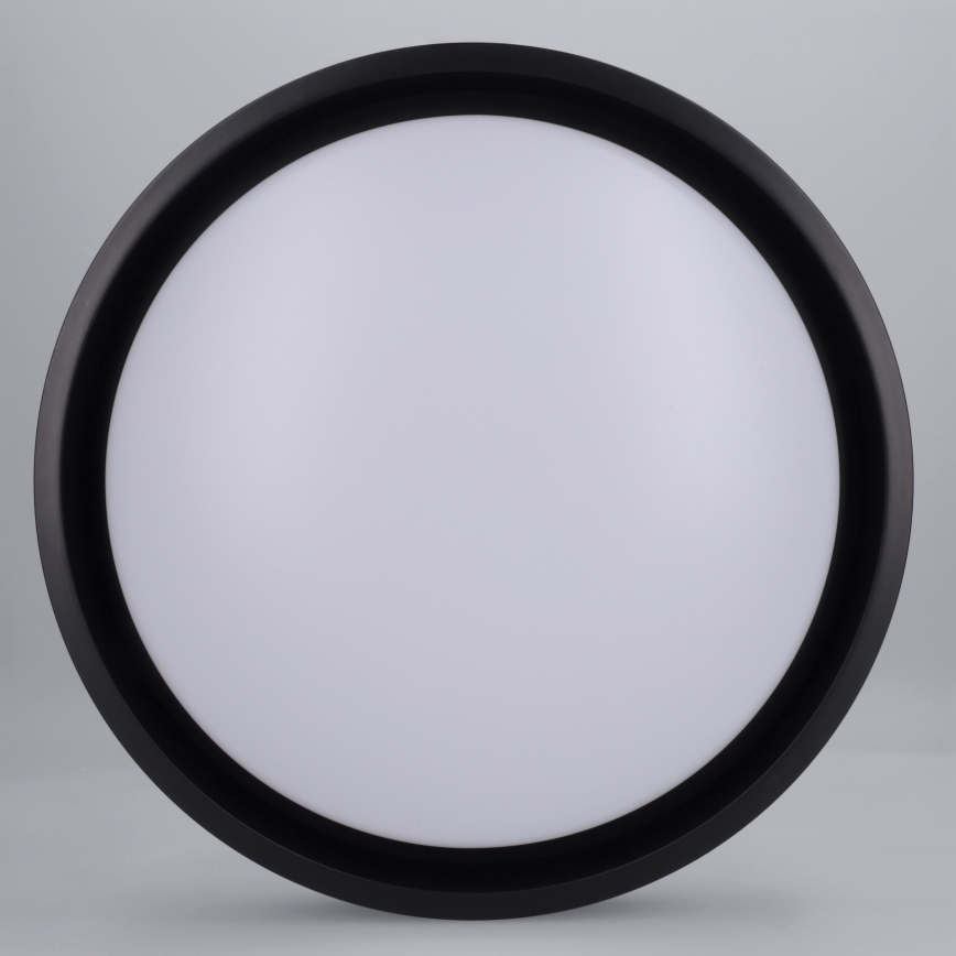 Brilagi - MATTEO LED Ceiling Light, 24W / 230V, Ø 31 cm, Black