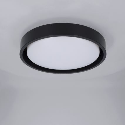 Brilagi - MATTEO LED Ceiling Light, 24W / 230V, Ø 31 cm, Black
