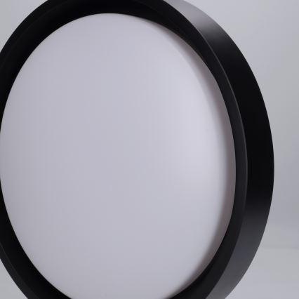 Brilagi - MATTEO LED Ceiling Light, 24W / 230V, Ø 31 cm, Black