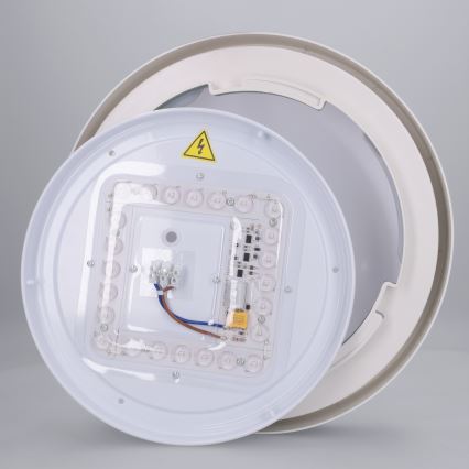 Brilagi - MATTEO LED Ceiling Light, 24W / 230V, Ø 31 cm, Black
