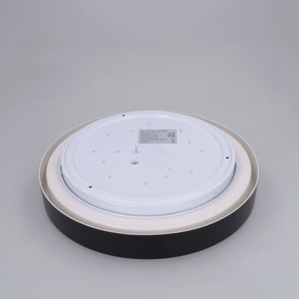 Brilagi - MATTEO LED Ceiling Light, 24W / 230V, Ø 31 cm, Black