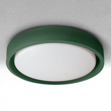 Brilagi - MATTEO LED Ceiling Light LED/24W/230V Ø 31 cm Green
