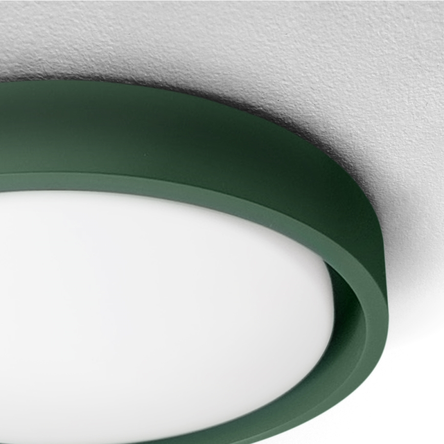 Brilagi - MATTEO LED Ceiling Light LED/24W/230V Ø 31 cm Green
