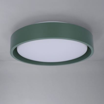 Brilagi - MATTEO LED Ceiling Light LED/24W/230V Ø 31 cm Green