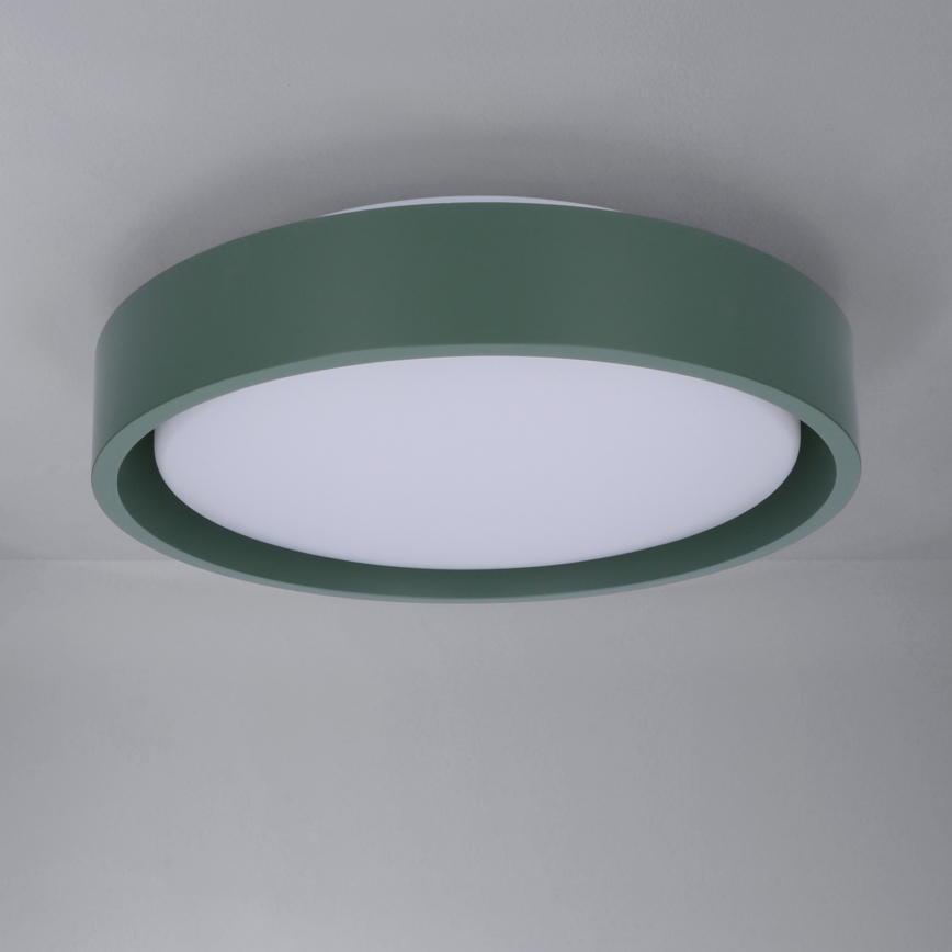 Brilagi - MATTEO LED Ceiling Light LED/24W/230V Ø 31 cm Green