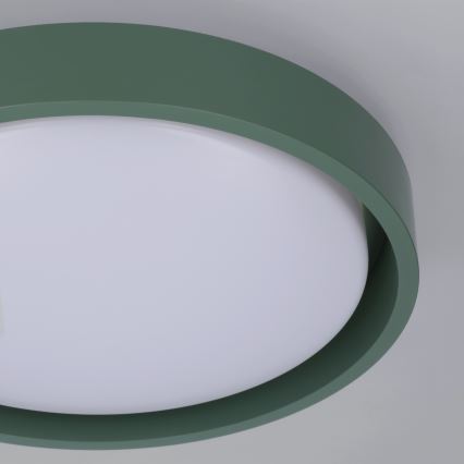 Brilagi - MATTEO LED Ceiling Light LED/24W/230V Ø 31 cm Green