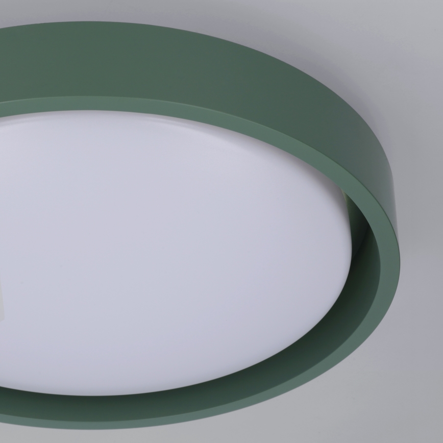 Brilagi - MATTEO LED Ceiling Light LED/24W/230V Ø 31 cm Green