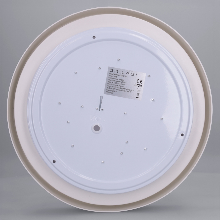 Brilagi - MATTEO LED Ceiling Light LED/24W/230V Ø 31 cm Green