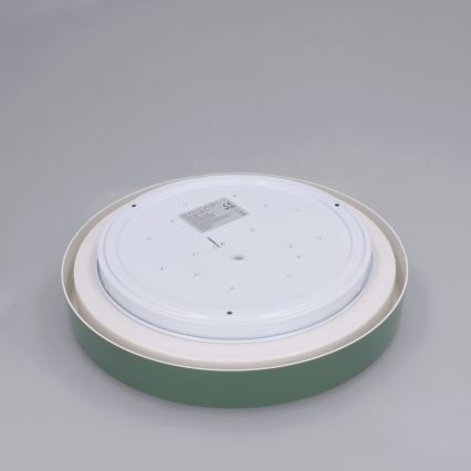 Brilagi - MATTEO LED Ceiling Light LED/24W/230V Ø 31 cm Green
